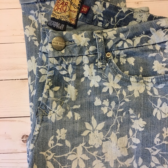 Dear John floral jean capris - Picture 4 of 4